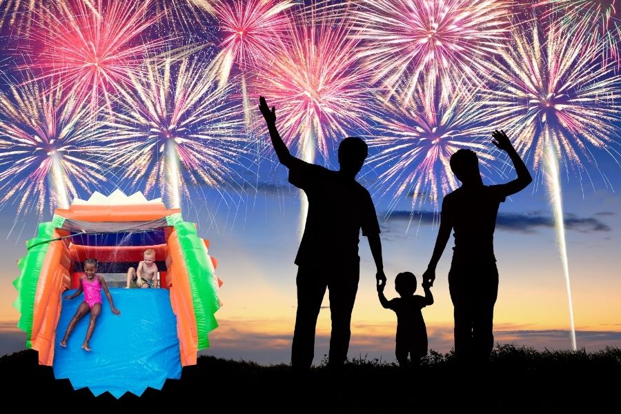 Fourth of July Water Fun & Fireworks