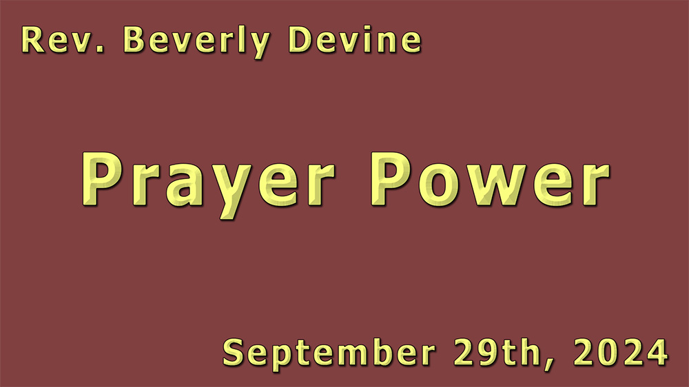 Prayer Power