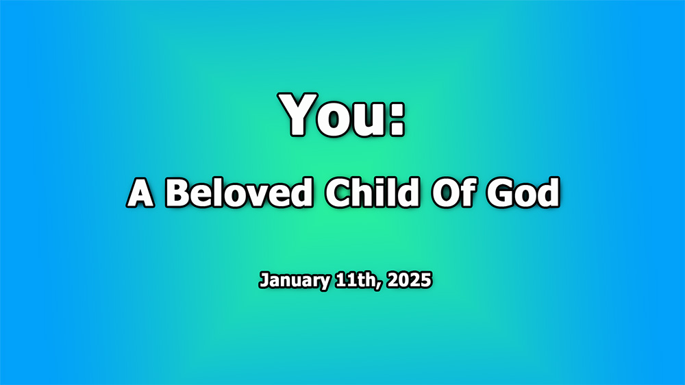 You: A Beloved Child Of God Image