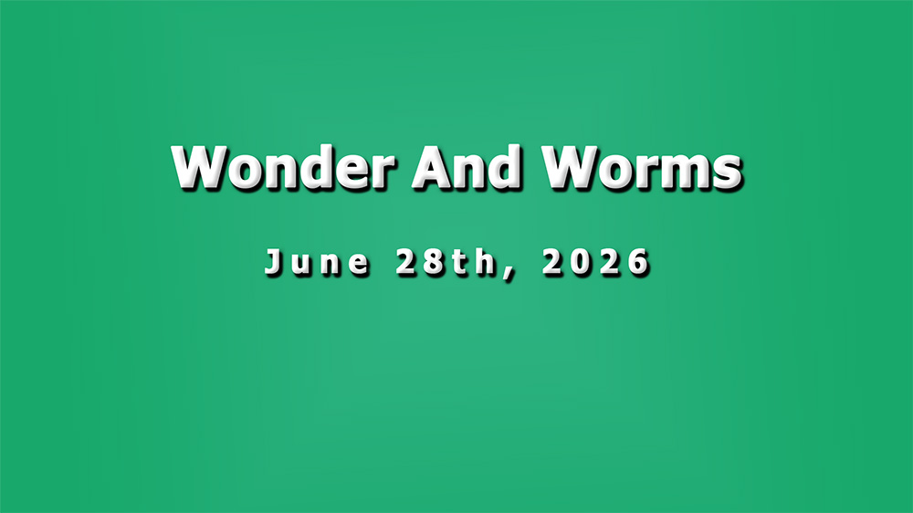 Wonder And Worms Image